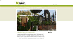 Desktop Screenshot of campingciraccio.com